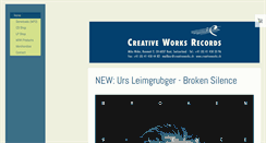 Desktop Screenshot of creativeworks.ch